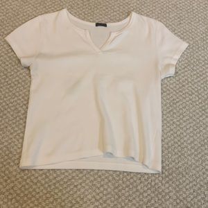 white Brandy melville shirt